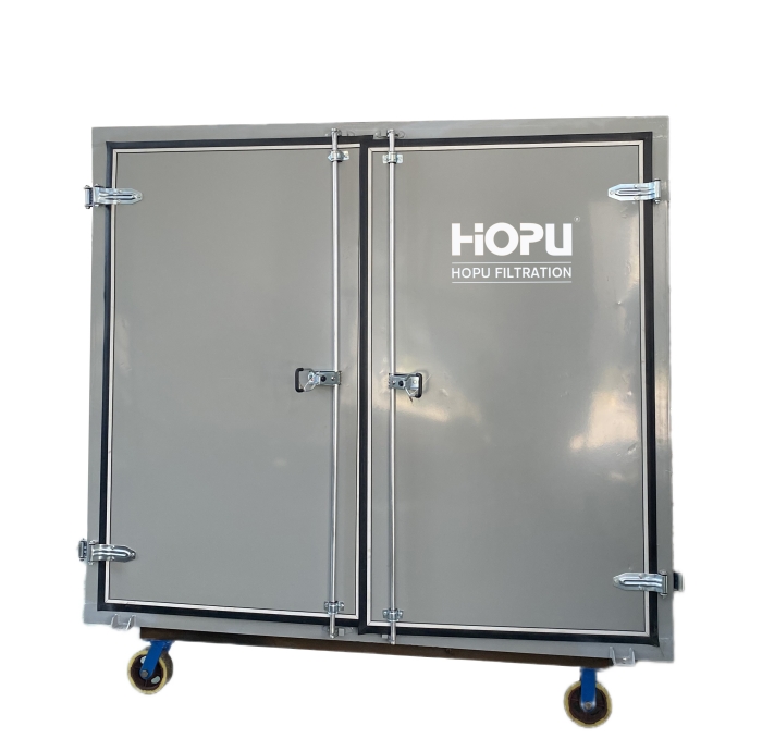 Double-stage High Vacuum Transformer Oil Purifier with water resistant enclosure.JPG