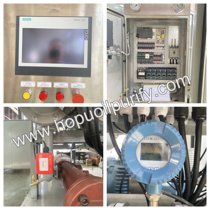 Double-stage High Vacuum Transformer Oil Purifier With Siemens PLC and Digital FLow Meter.jpg