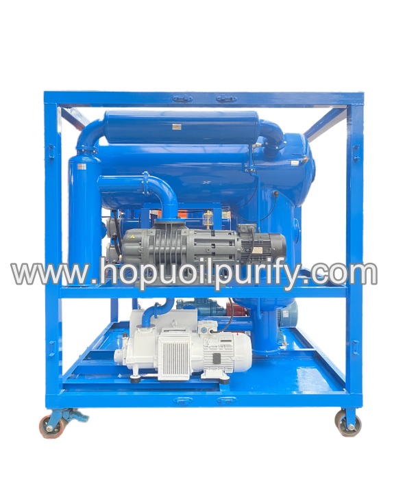 transformer oil purifier with vacuum booster.JPG