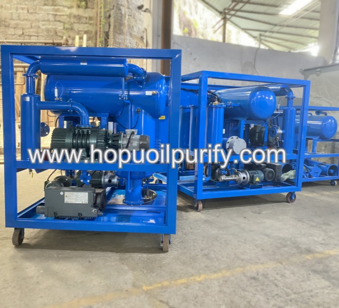 HOPU vacuum transformer oil purification plant.JPG
