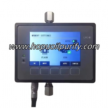 Online Hydraulic Oil Particle Counter, Oil NAS Cleanness Meter