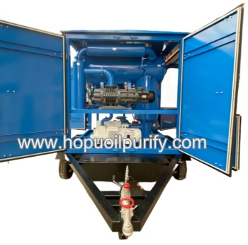 Mobile Trailer Type High Vacuum Transformer Oil Purifier